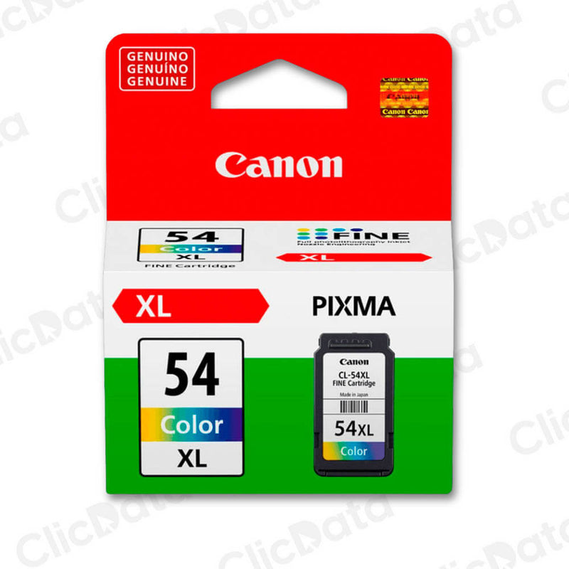 Tinta Canon CL-54XL Color 12.6ml E201, E301, E4210 Original