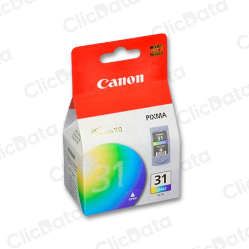 Tinta Canon CL-31 TriColor 9ML MP140, MP190, MP210 Original