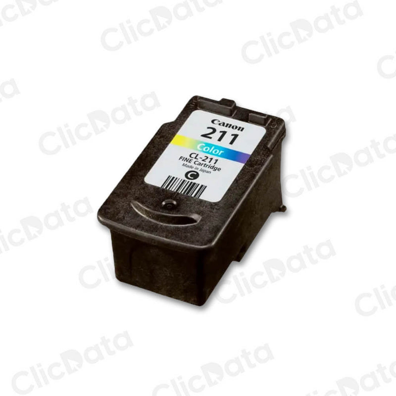 Tinta Canon CL-211 Color 255 Pág MP240, MP250, MP480 Original