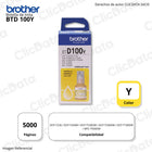 Tinta Brother BTD 100Y Yellow Dcp-T230, 430W, 436W Original