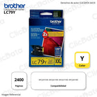Tinta Brother LC 79Y Yellow 2,400 Pág. MFC-J6510DW, MFC-J6910DW Original