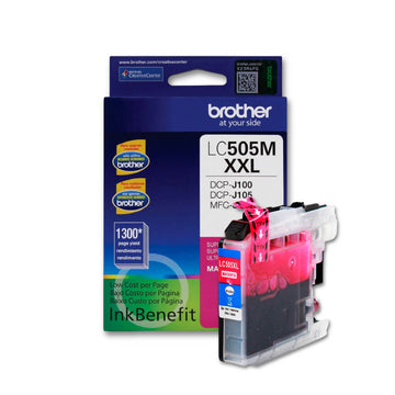 Tinta Brother LC 505M Magenta 1,300 Pág. DCP-J100, MFC-J200 Original