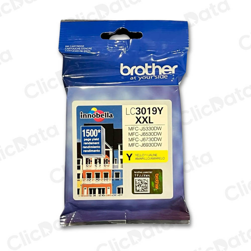 Tinta Brother LC 3019Y Yellow 1,500 Pág. J5330DW, J6930DW Original