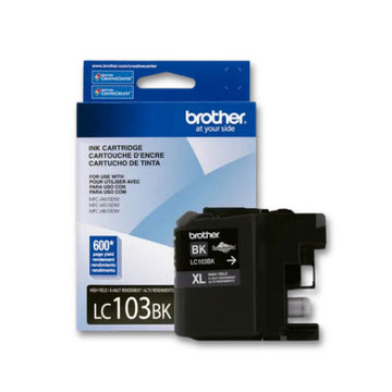 Tinta Brother LC 103Bk Black 600 Pág. MFC-4510DW, 4710DW Original