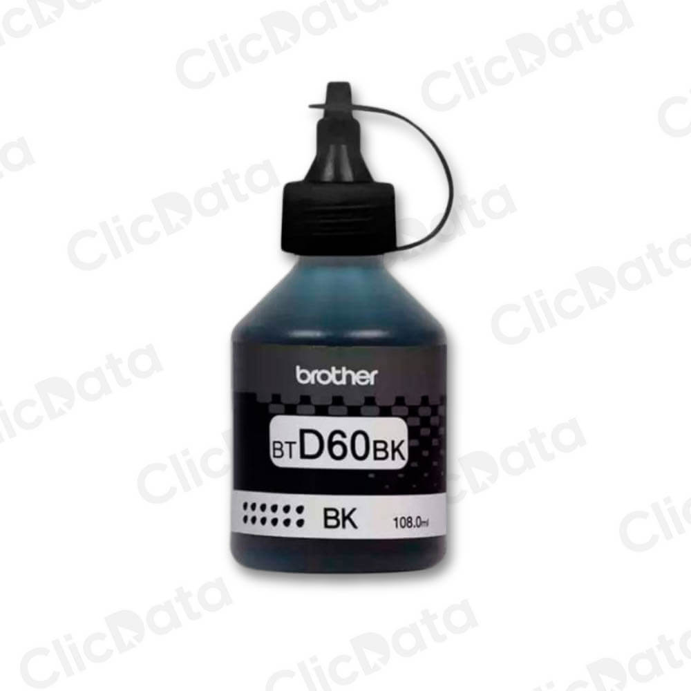 Tinta Brother BTD 60Bk Black 6,500 Pág. T420W, T920DW Original