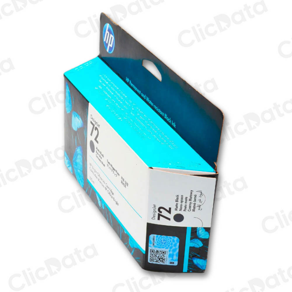 Tinta 72 HP Negro Mate C9403A 130ml T1100, T1120, T1200 Original