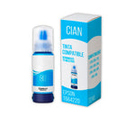 Tinta Epson T664220 Cian 70ml L455, L200, L565,L210 Compatible