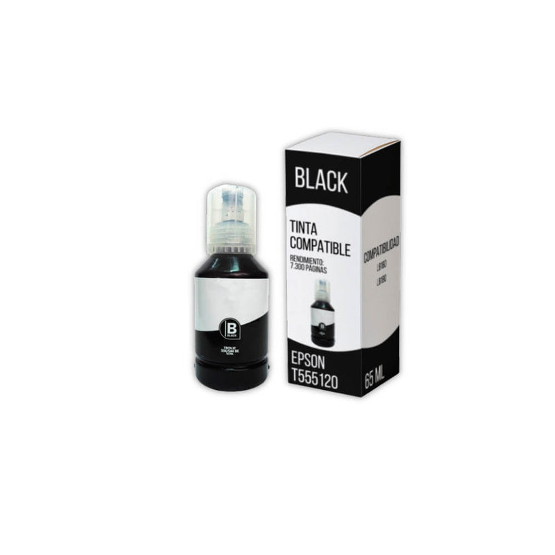 Tinta Epson T555120 Negro Photo 70ml L8160, L8180 Compatible
