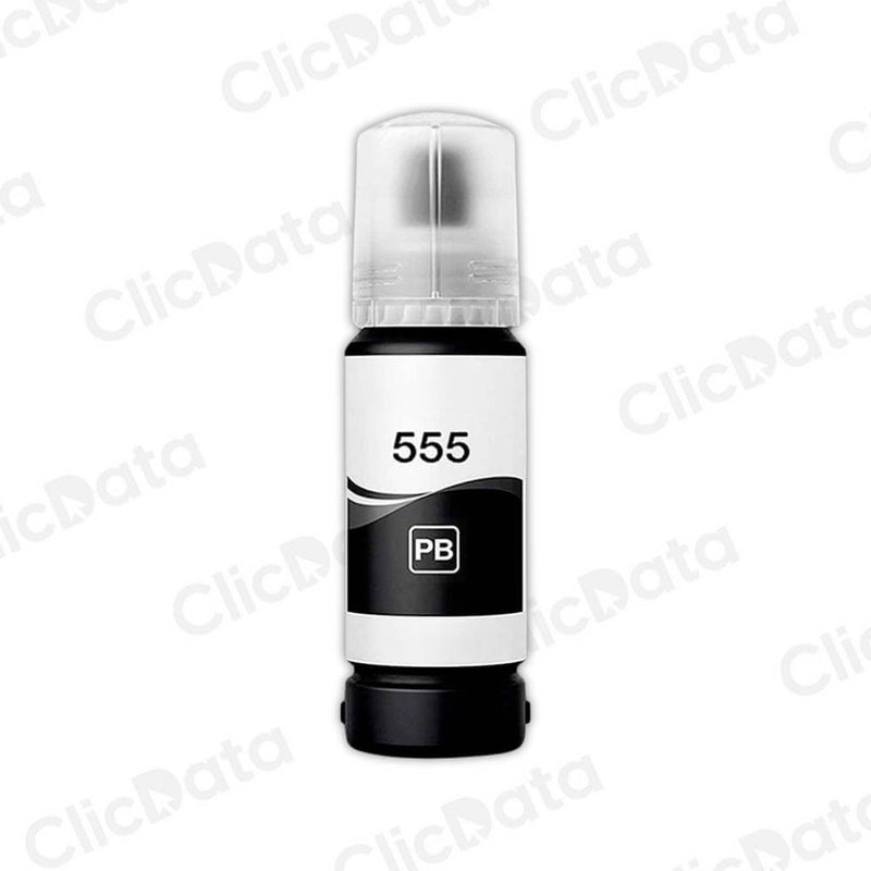 Tinta Epson T555120 Negro Photo 70ml L8160, L8180 Compatible