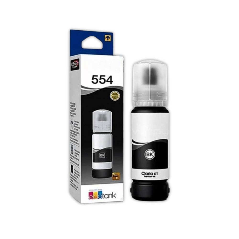 Tinta Epson T554120 Negro 70 ml Epson L8160, L8180 Compatible