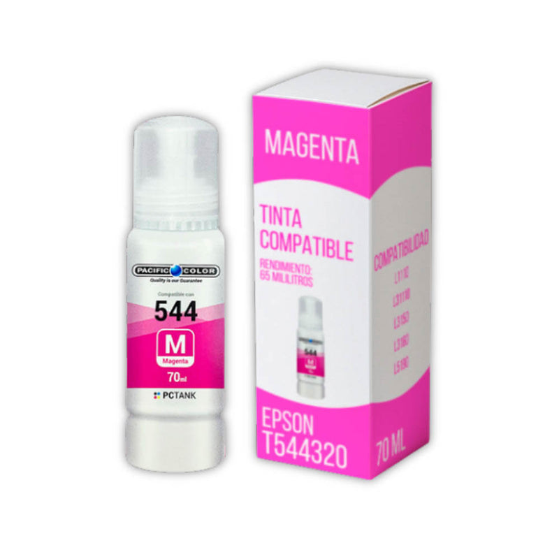 Tinta Epson T544320 Magenta 65ml L4160, L6171, L6191 Compatible