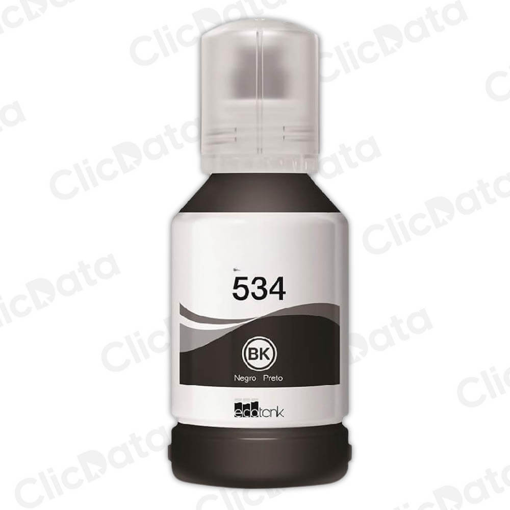 Tinta Epson T534120 Negro 120ml M1120,M1180,M2170 Compatible