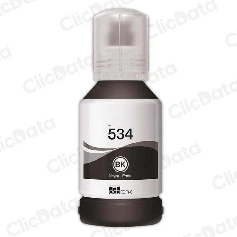 Tinta Epson T534120 Negro 120ml M1120,M1180,M2170 Compatible