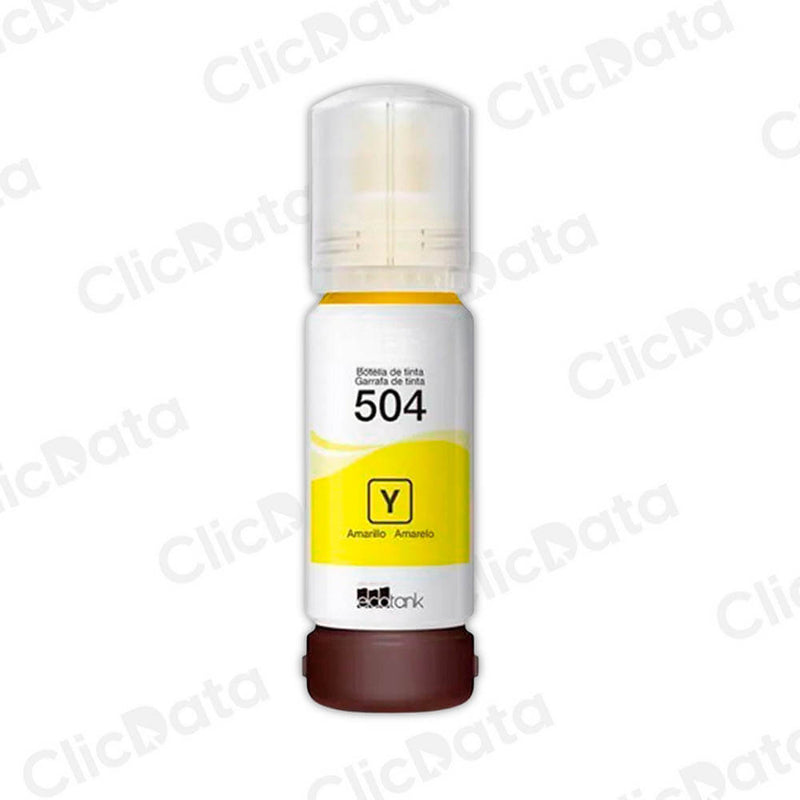 Tinta Epson T504420 Yellow 70ml L4150,L4160,L6191 Compatible