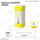 Tinta Epson T504420 Yellow 70ml L4150,L4160,L6191 Compatible