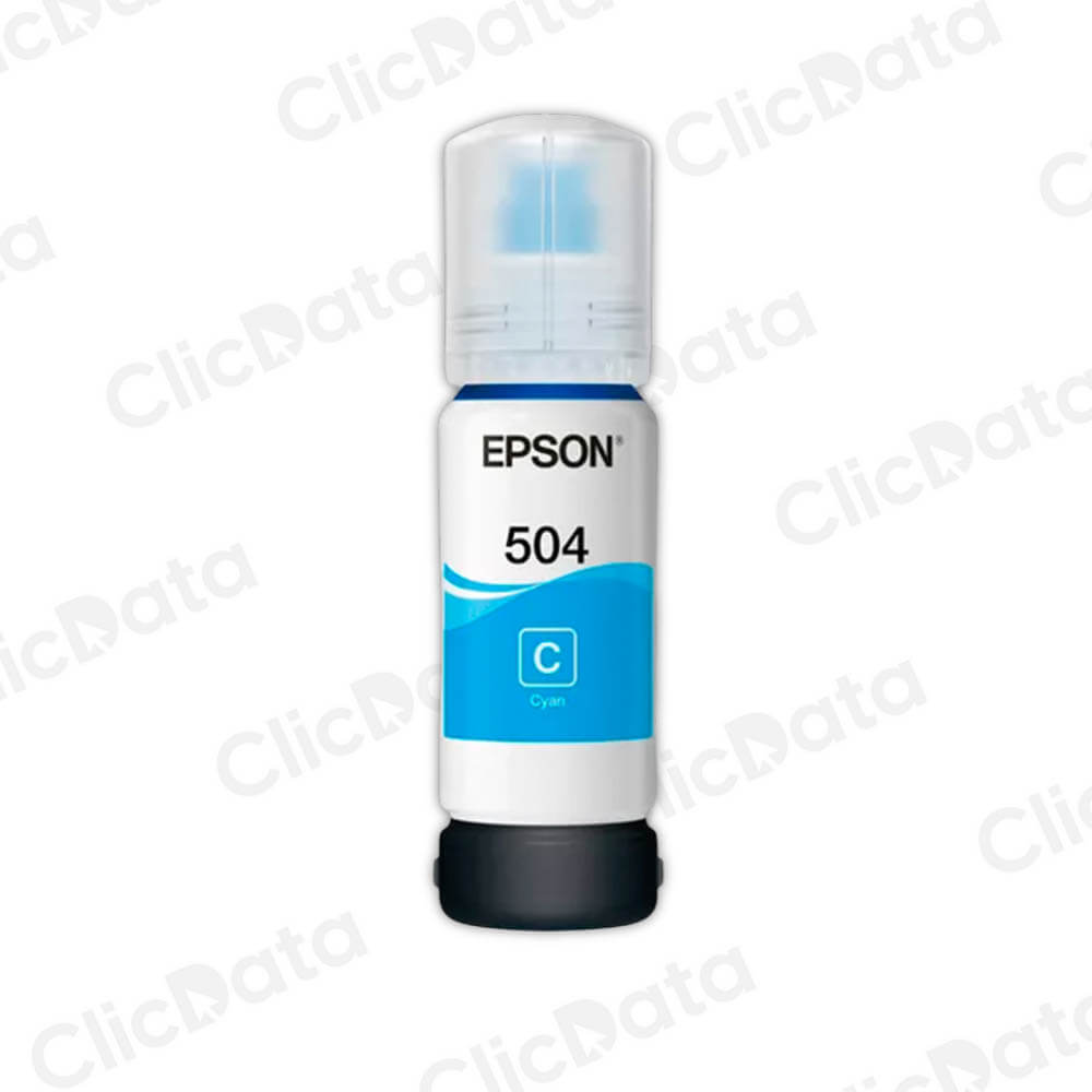 Tinta Epson T504220 Cian 70ml L4150, L4160, L6191 Compatible