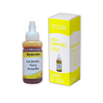 Tinta Canon GI190Y Yellow 70ml Canon G4110, G2110 Compatible