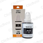 Tinta Canon GI 190BK Negro 135ml G2110, G3100, G4110 Compatible