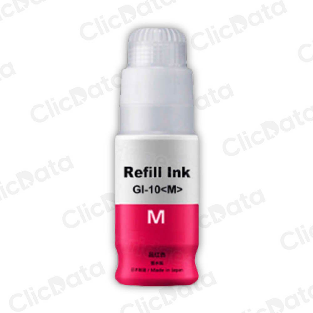Tinta Canon GI 10M Magenta 70ml Canon G5010, G6010 Compatible