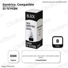 Tinta Canon GI 10 PGBK Negro 170ml G5010, G6010 Compatible