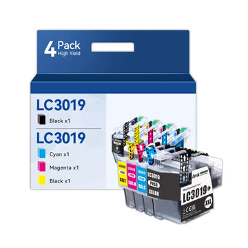 Pack deTinta Brother LC-3019XL CYMK J5330DW, J6730DW Compatible