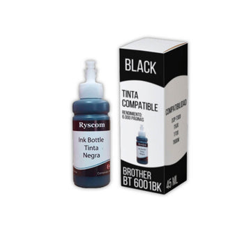 Tinta Brother BT 6001BK Negro 6,000 Pág. DCP T300, T800W Compatible