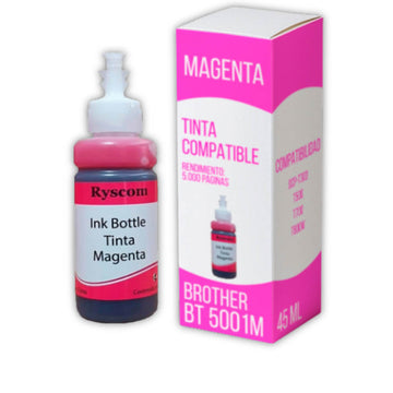 Tinta Brother BT5001M Magenta 5.000 Pág. DCPT300, T800W Compatible