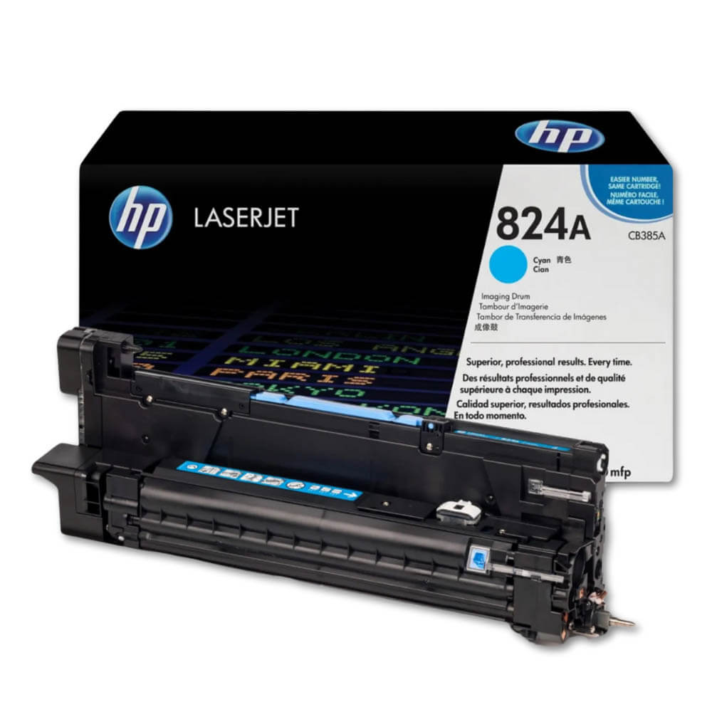 Tambor Hp 824A Cyan CB385A 35,000 Pág. CM6030, CP6015DN Original