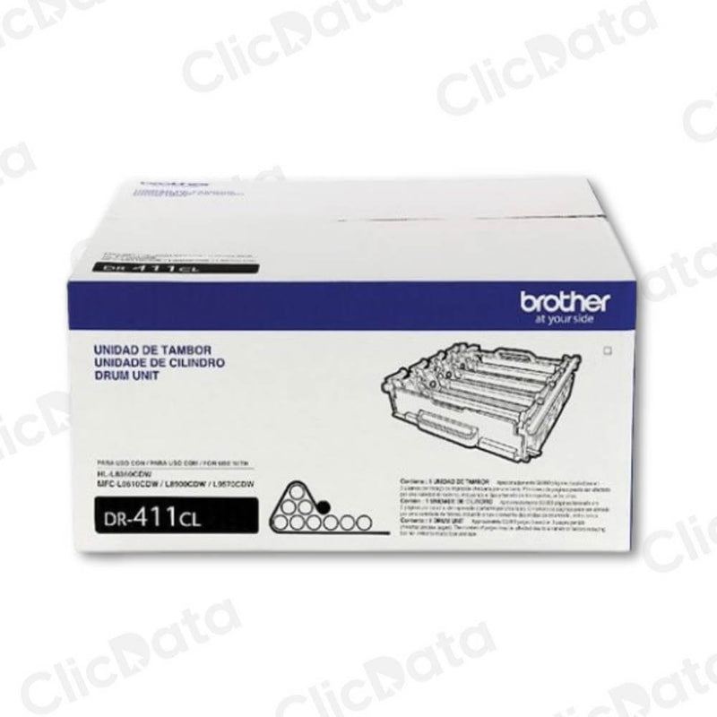 Tambor Brother DR411CL 50,000 Pág. L8900cdw, 8360cdw original