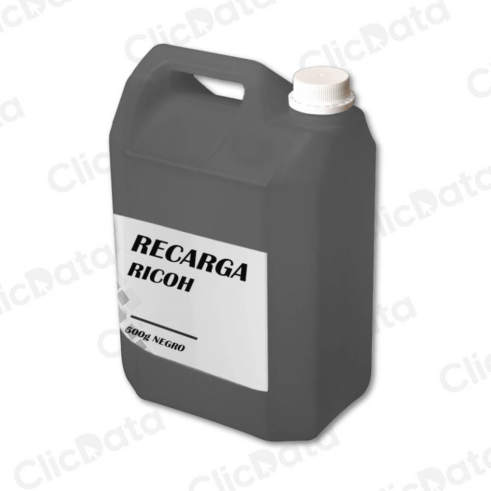 Recarga de Toner Ricoh Negro MP C6004 500g Compatible