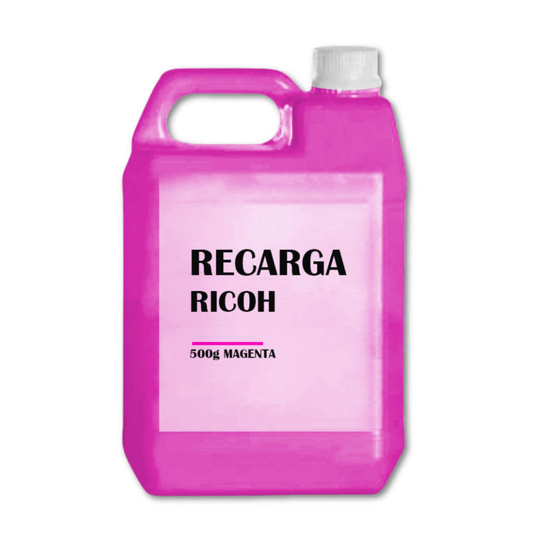 Recarga de Toner Ricoh Magenta MP C6004 500g Compatible