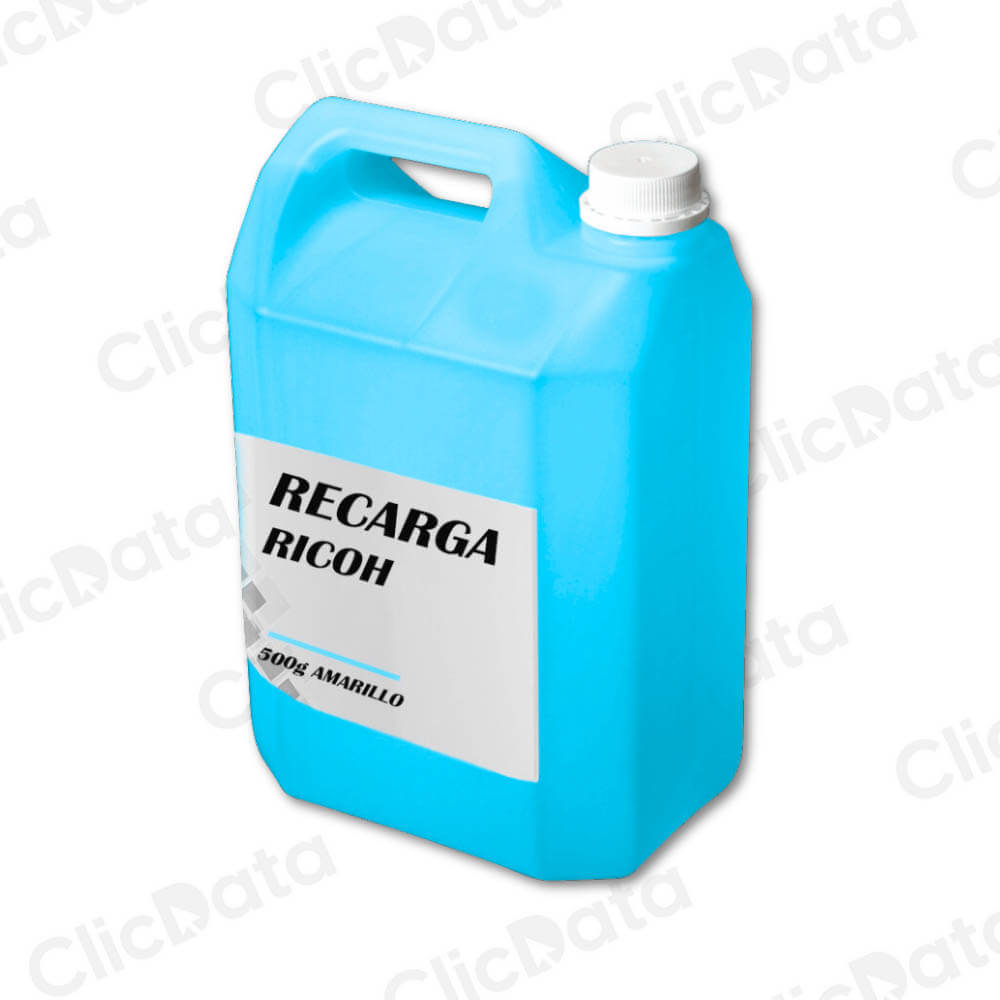 Recarga de Toner Ricoh Cyan 500g MP C6000, C4502 Compatible