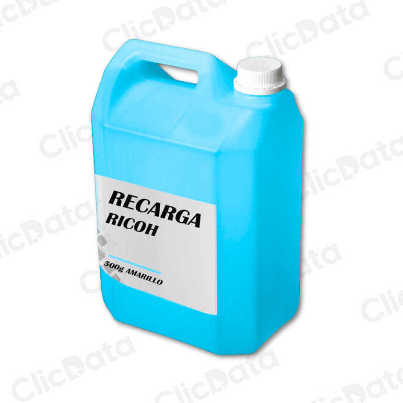 Recarga de Toner Ricoh Cyan 500g MP C6000, C4502 Compatible