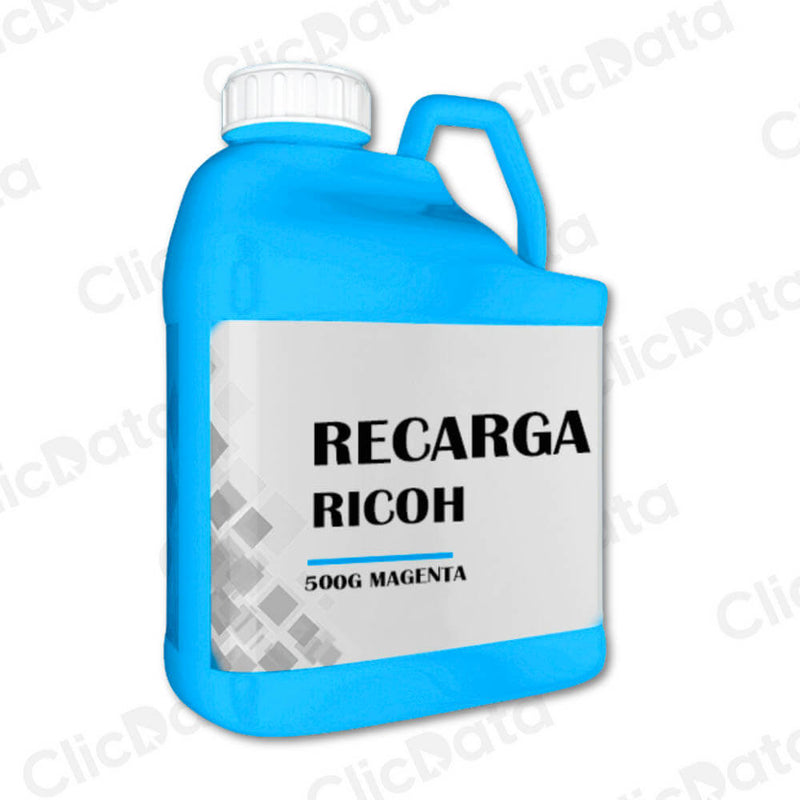 Recarga de Toner Ricoh Cyan 500g MP C2030, C2551 Compatible