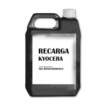 Recarga de Toner Kyocera Monocromo 1 Kilo Compatible