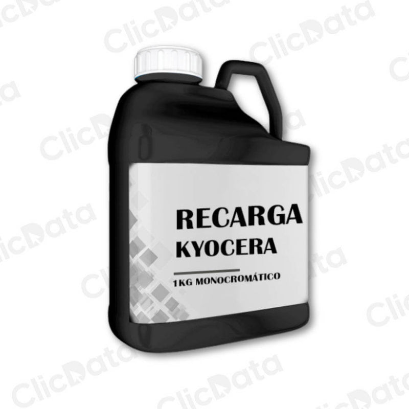 Recarga de Toner Kyocera Monocromo 1 Kilo Compatible