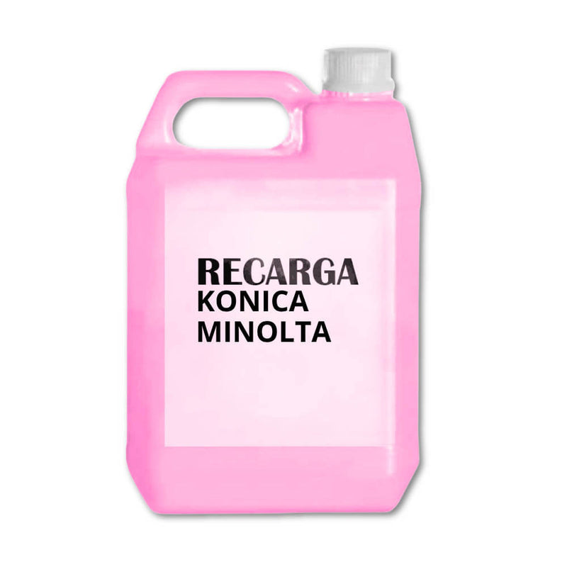 Recarga de Toner Konica Minolta TN 619 Magenta 1222g Compatible