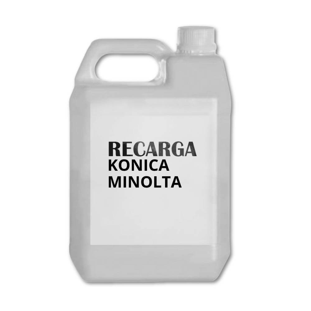 Recarga de Toner Konica Minolta Negro 690g Galonera C250 Compatible