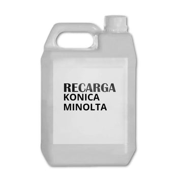 Recarga de Toner Konica Minolta Negro 690g Galonera C250 Compatible