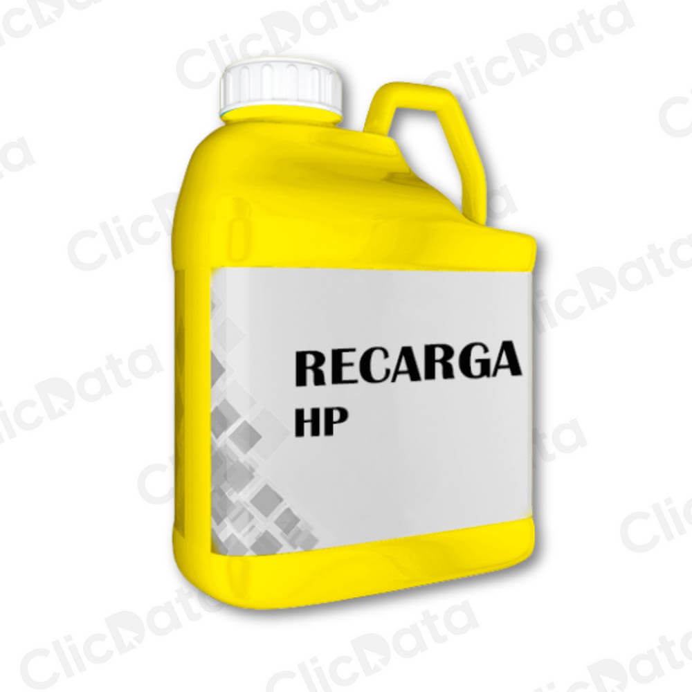 Recarga de Toner HP Yellow 1 Kilo Compatible