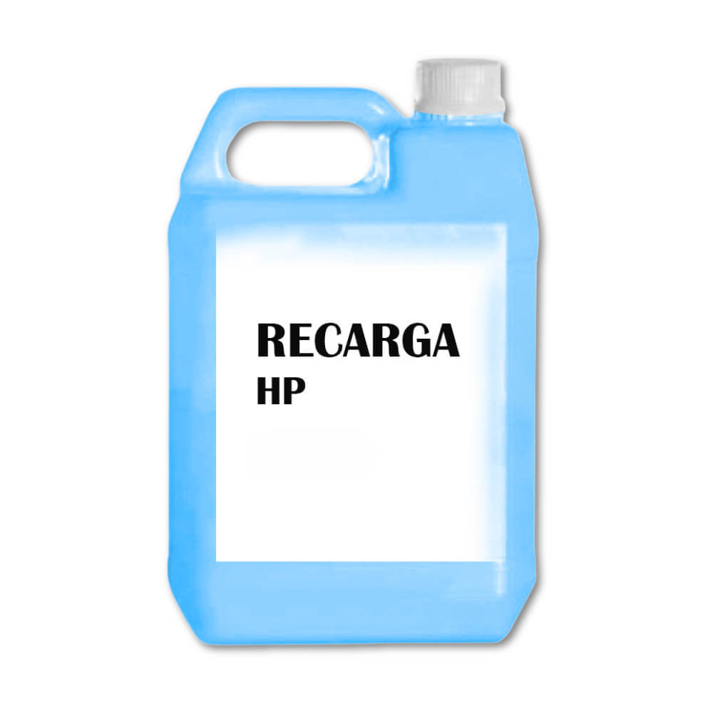 Recarga de Toner HP Cian 1 Kilo Compatible