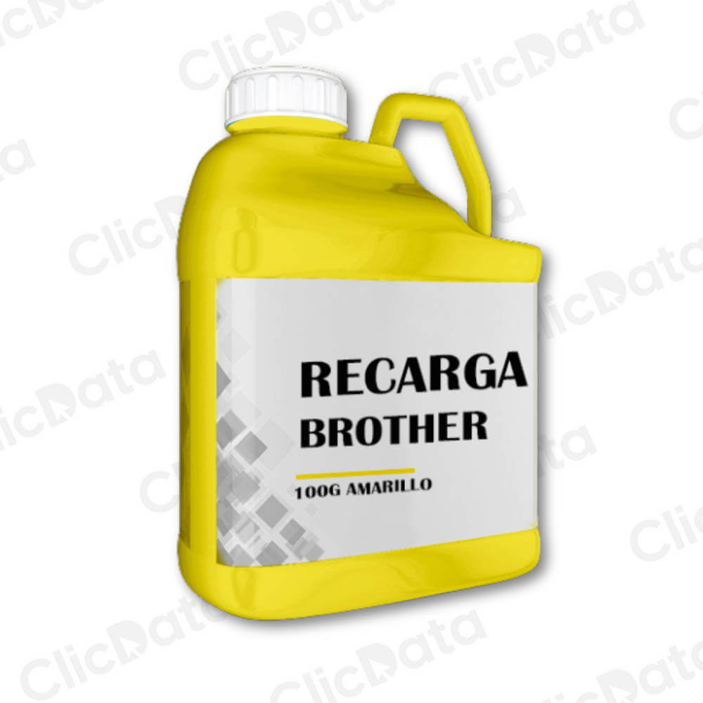 Recarga de Toner Brother Yellow 100g Compatible