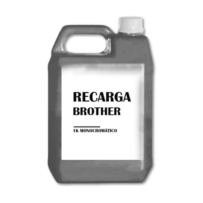 Recarga de Toner Brother Monocromo 1 Kilo Compatible