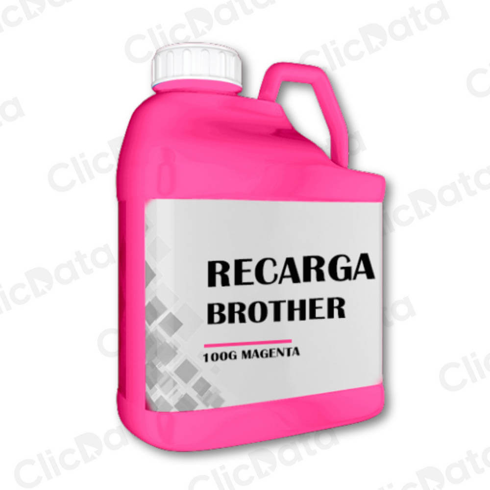 Recarga de Toner Brother Magenta 100g Compatible