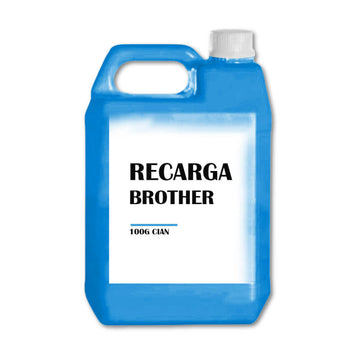 Recarga de Toner Brother Cian 100g Compatible