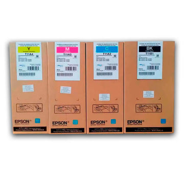 Pack Tinta Epson T11B Negro y T11A WFC5810, C5310, C5890 Original