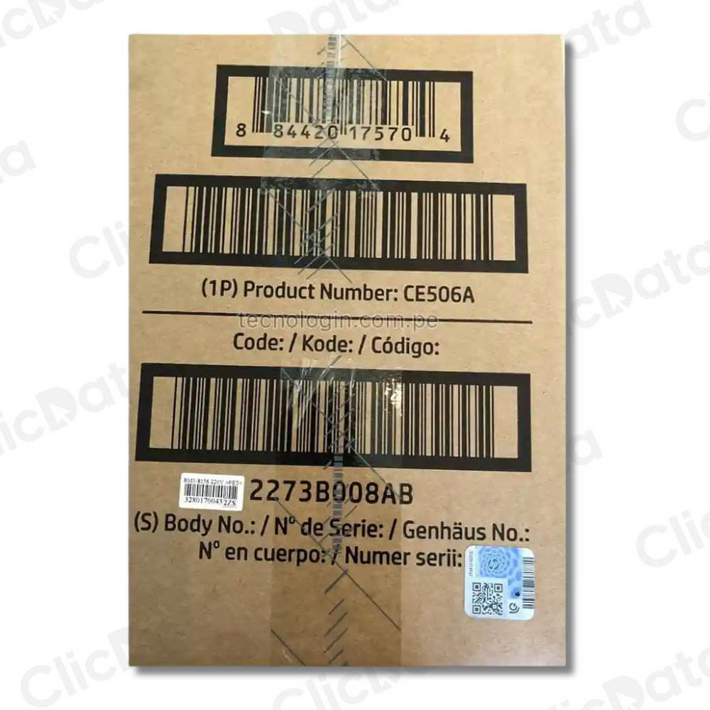 Kit Fusor Hp CE506A 220V 150,000 Pág. CP3525, CM3530, M570 Original