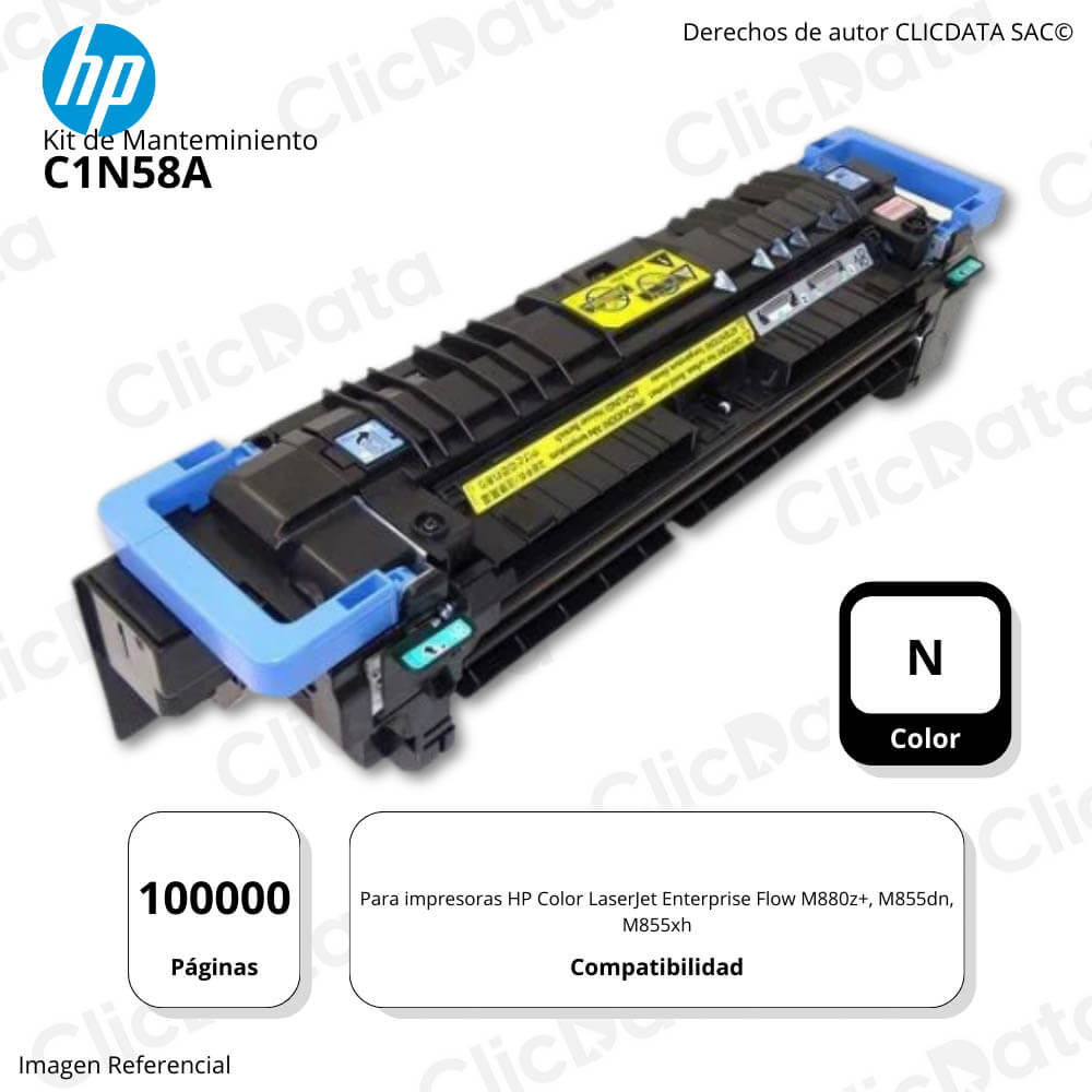 Kit De Mantenimiento Hp C1N58A 100,000 Pág. M880z+ Original