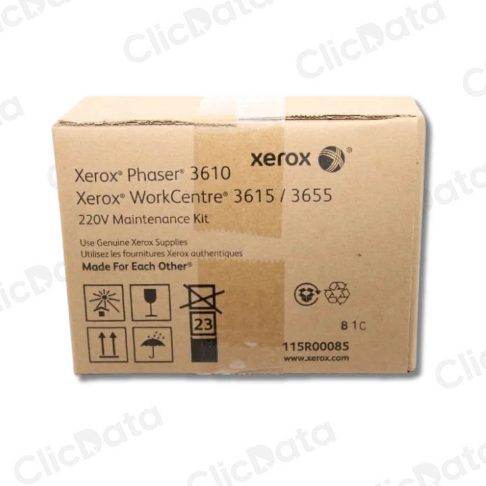 Kit De Mantenimiento Fusor Xerox 115R00085 200K Pág. 3610 Original