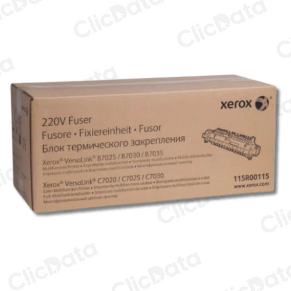 Fusor Xerox 115R00115 220V 100,000 Pág C7020, C7025, C7030 Original